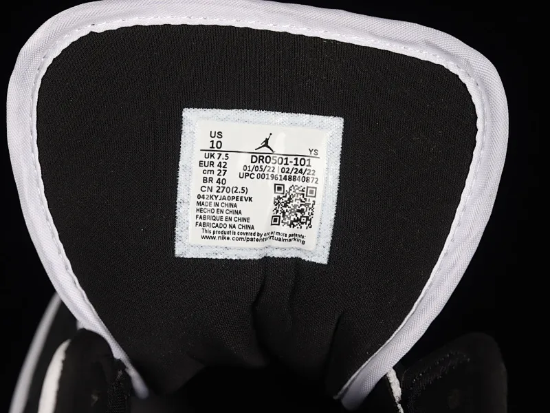 All categories Air Jordan Jordan series basketball shoes Air Jordan 1 Mid Air Jordan 1 Mid "Homage" AJ1 Joe 1 Black and White Panda DR0502-101